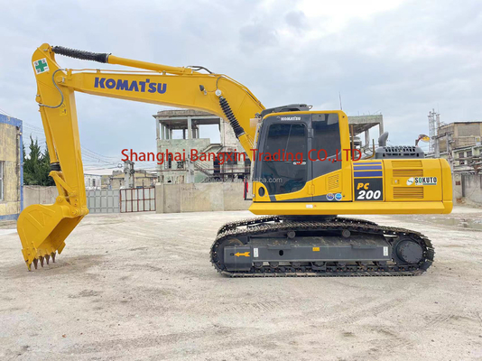 21TON Used Komatsu PC210LC-8 Second Hand Crawler Excavator with 1m3 Bucket Capacity