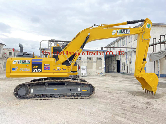 21TON Used Komatsu PC210LC-8 Second Hand Crawler Excavator with 1m3 Bucket Capacity