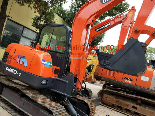 DH60 Doosan Excavator Second-hand Digger with EPA/CE Certification