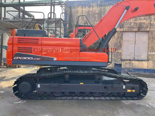 Used Doosan DX300LC-9C excavator with advanced technology and powerful performance