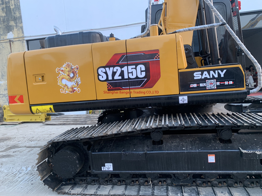 Strong Power Sany SY215 Crawler Excavator In Excellent Condition