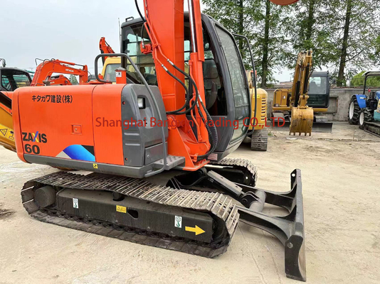 Mini Excavator Hitachi ZX60 with Excellent Working Performance and 0.25 Bucket Capacity