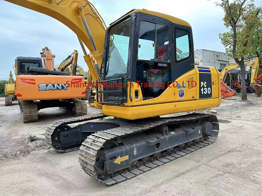 Japan Imported Komatsu PC130-7 Excavator 13 Ton 600 Working Hours 0.6 Bucket Capacity