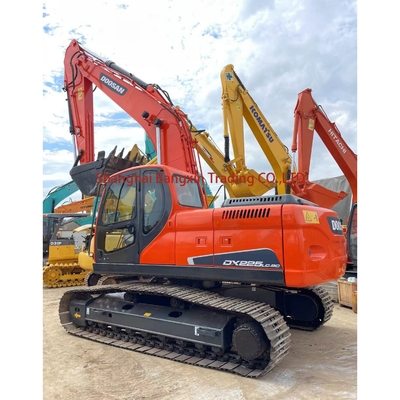 Used Doosan DX225LC Excavator with ISUZU Engine Low Maintenance Cost