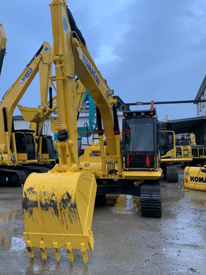 Original Japan Komatsu PC130 Used Excavator with Free Shipping and 0.6 Bucket Capacity