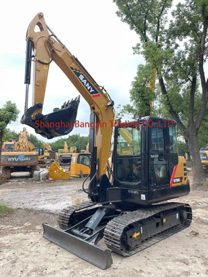 Global Sany SY55C Excavator with Blade Moving Type Crawler Loader