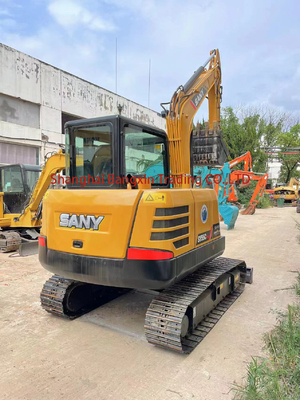 Global Sany SY55C Excavator with Blade Moving Type Crawler Loader