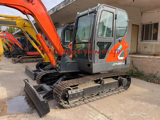 Used Doosan DX60 Excavator Doosan in Korea with Strong Power and Hydraulic Stability