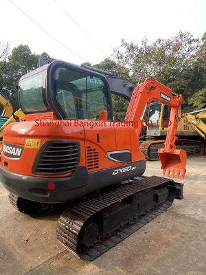 Original Hydraulic Pump Doosan DX60 Used Excavator Machine for Engineering Construction