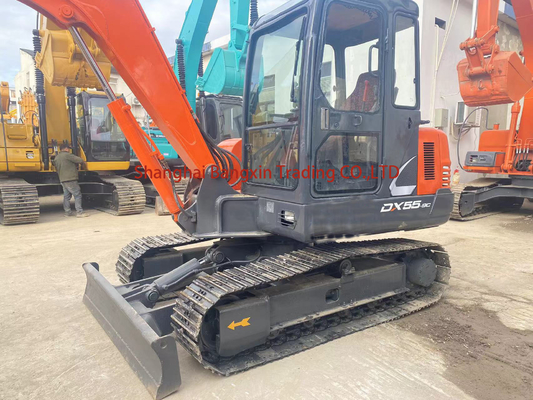 Second Hand Doosan DH55 Excavator with Strong Power and High Hydraulic Efficiency