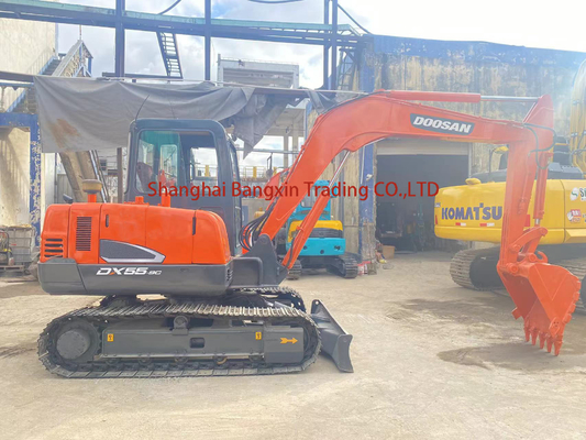 Second Hand Doosan DH55 Excavator with Strong Power and High Hydraulic Efficiency