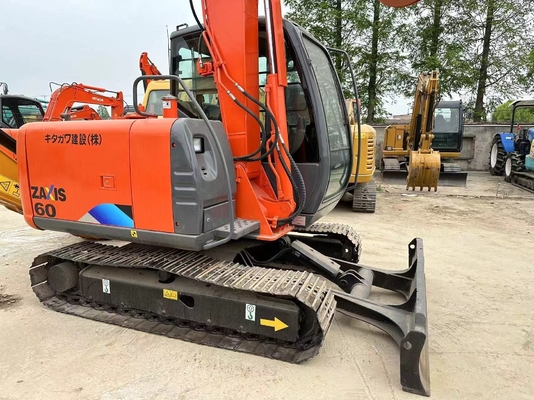 90% Used Hitachi ZX60 Mini Excavator of 6 Ton Made in Japan for Your Industrial Needs