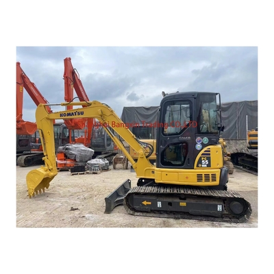 90% Degree Used Komatsu PC55MR-2 Excavator with Free Shipping and High Operating Weight
