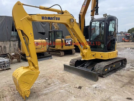 90% Degree Used Komatsu PC55MR-2 Excavator with Free Shipping and High Operating Weight