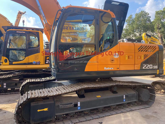 21000 KG Machine Weight 2020 Used Hyundai 220-9S Crawler Excavator for Construction
