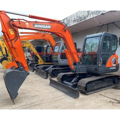 Yes We Can Inspection Used Doosan Excavator 6 Ton in Shanghai 0.25 Bucket Capacity