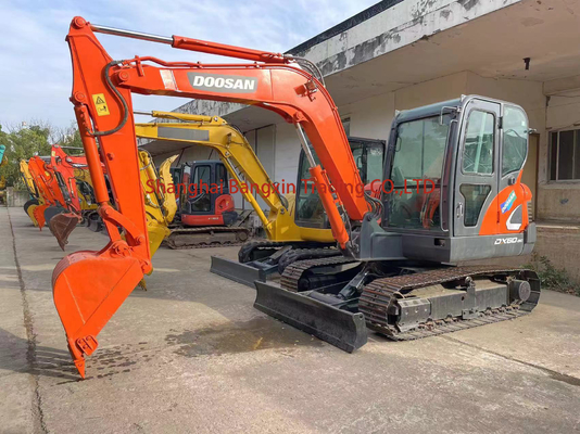 Yes We Can Inspection Used Doosan Excavator 6 Ton in Shanghai 0.25 Bucket Capacity