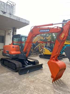 Yes We Can Inspection Used Doosan Excavator 6 Ton in Shanghai 0.25 Bucket Capacity