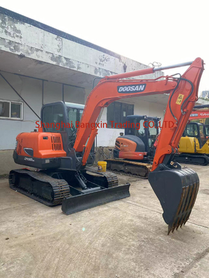Yes We Can Inspection Used Doosan Excavator 6 Ton in Shanghai 0.25 Bucket Capacity