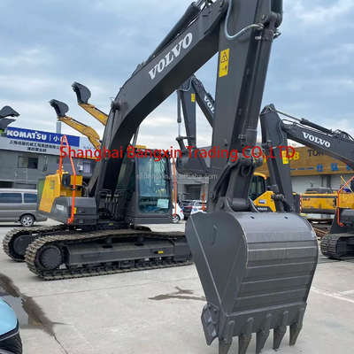 second hand VOLVO EC200 machine with strong power and hydraulic stability can inspection