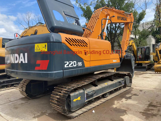 Hyundai R220-9S used excavator with 1 and 22 TON operating weight in good condition