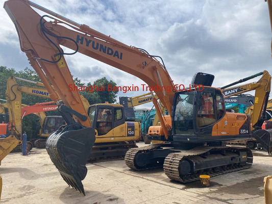 Hyundai R220-9S used excavator with 1 and 22 TON operating weight in good condition