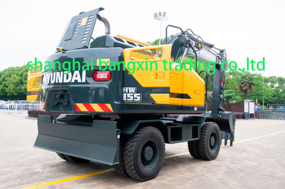 Second Hand Hyundai HW150 Excavator EPA/CE Certified and Ideal for Heavy-Duty Projects