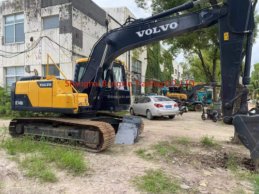 14 Ton Operating Weight Volvo EC140BLC Used Excavator in Excellent Working Performance