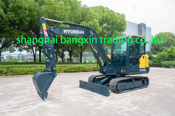 Used Hyundai HX60G Mini Excavator with EPA/CE Certification and All Functions Working