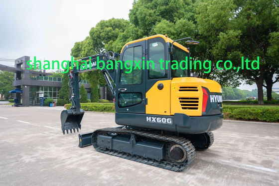 Used Hyundai HX60G Mini Excavator with EPA/CE Certification and All Functions Working