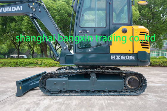 Used Hyundai HX60G Mini Excavator with EPA/CE Certification and All Functions Working