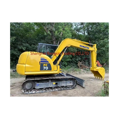 Used Komatsu PC70 Crawler Excavator with Original Hydraulic Valve in 7000 KG