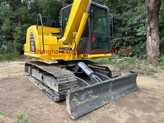 Used Komatsu PC70 Crawler Excavator with Original Hydraulic Valve in 7000 KG