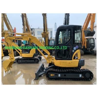 Komatsu Engine Mini Excavator 3.5 Ton EPA Farm Used Crawler Digger Compact MiniBagger