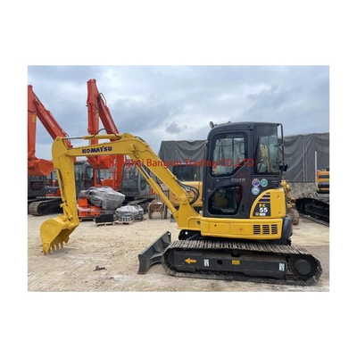 Used Komatsu PC55MR-2 mini excavator 28.5k year 2021 excellent condition