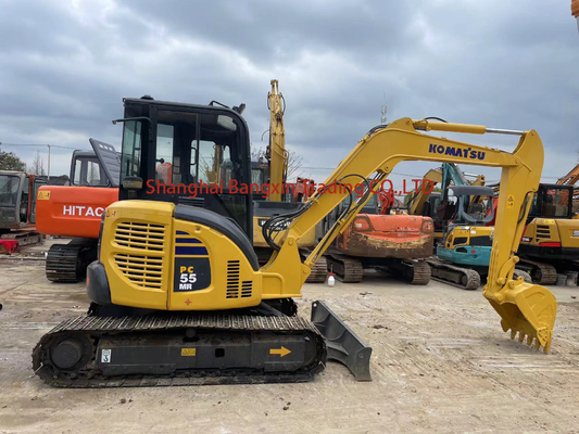 Used Komatsu PC55MR-2 mini excavator 28.5k year 2021 excellent condition