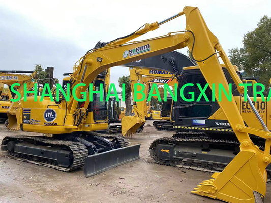 Hydraulic Crawler Excavator Komatsu Pc128us Original Hydraulic Valve Bucket Capacity