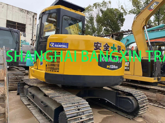 Hydraulic Crawler Excavator Komatsu Pc128us Original Hydraulic Valve Bucket Capacity