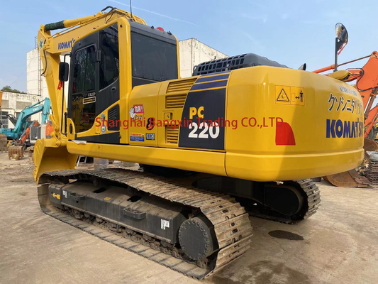 22 Ton Used Komatsu Excavator EPA/CE Certified for Construction Industry in Shanghai