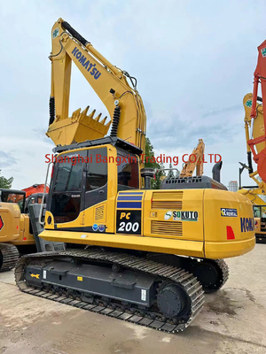 Excellent Operating Weight 20 Ton Komatsu PC200 Excavator with EPA Certificate