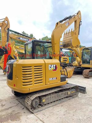 Cat 305.5E2 Mini Excavator 5.5 Ton Operating Weight and Excellent Working Performance