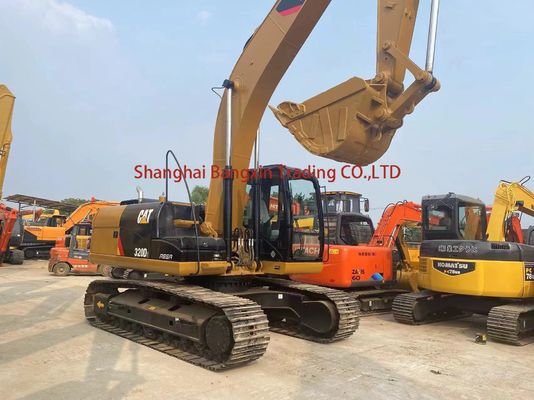 20ton Used Cat 320D2 Crawler Excavator Construction Machine with 1 Bucket Capacity