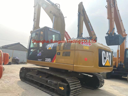 20ton Used Cat 320D2 Crawler Excavator Construction Machine with 1 Bucket Capacity