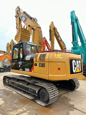 20ton Used Cat 320D2 Crawler Excavator Construction Machine with 1 Bucket Capacity