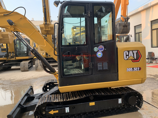 Low Working Hours Cat 305.5E2 Mini Excavator All Functions Normal Excellent Condition