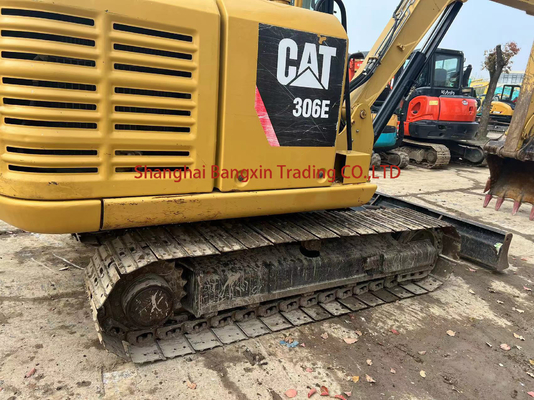 Cat 306E Excavator Used Machinery with 0.25 Bucket Capacity and Inspection Accepted
