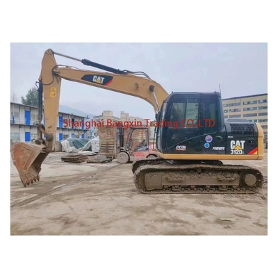 Used Cat 312D2 Crawler Excavator Construction Machine with Original Hydraulic Valve