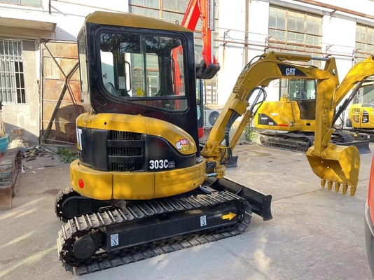 Second Hand Cat 303 Excavator with Good Condition and EPA/CE Certification in Shanghai