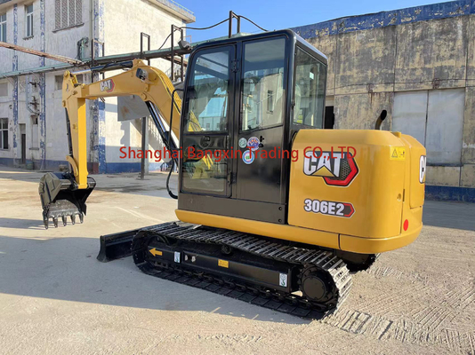 Second Hand Cat 306E2 Mini Excavator with Strong Power and High Hydraulic Stability