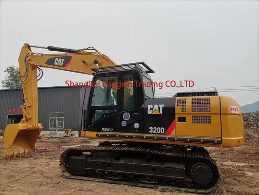 Original Hydraulic Cylinder Used Cat 320D Excavator in Shanghai 20000 KG Machine Weight